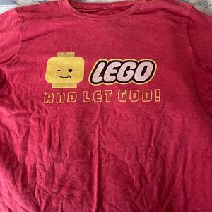 Lego and Let God t-shirt